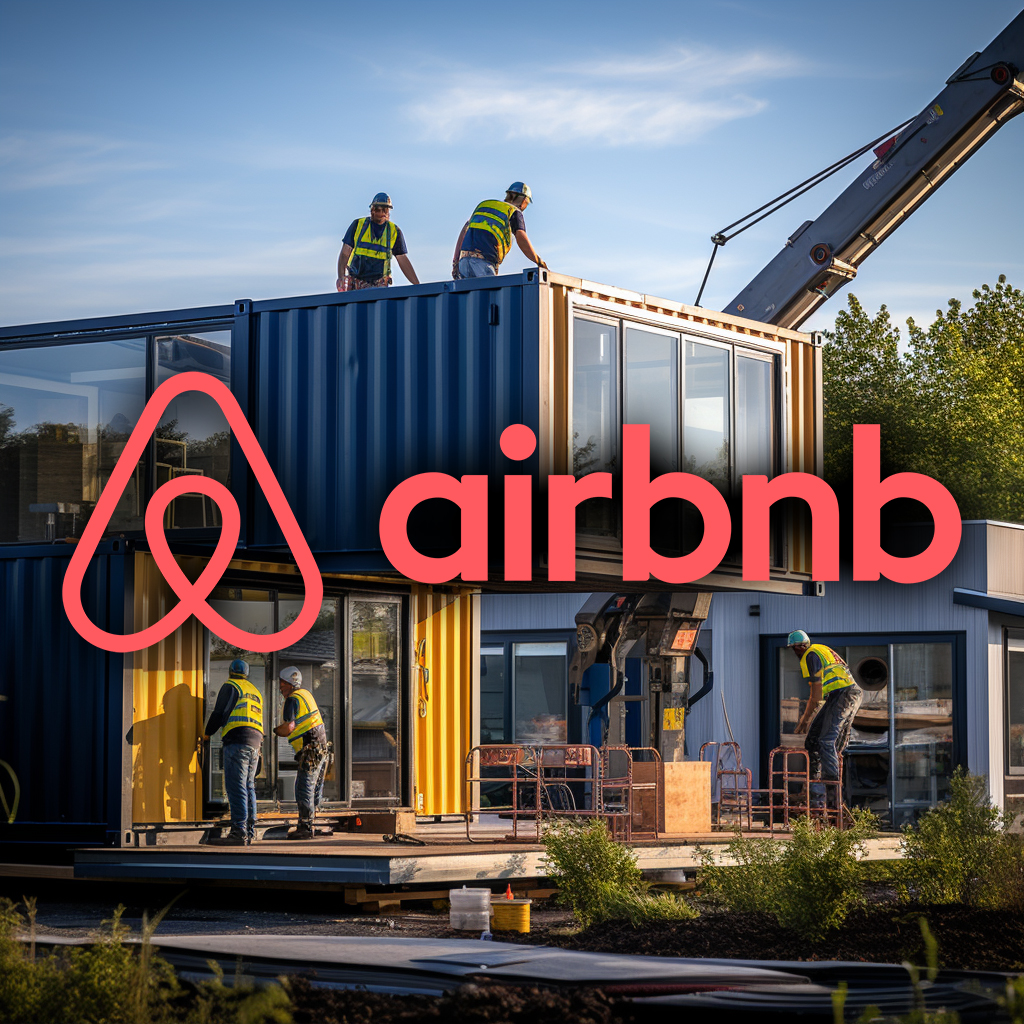 container airbnb